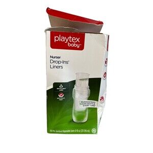 Playtex Nurser Drop Ins Liners, 75 Count, 8-10 oz 75 Left In Box